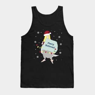 merry birbmas! - cockatiel doodle Tank Top